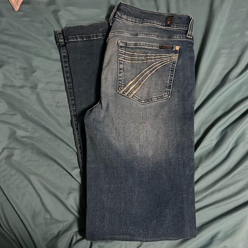 7FAMK TROUSER SILVER POCKET JEANS